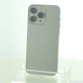 〔中古品〕 iPhone15 Pro Max 256GB ナチュラルチタニウム MU6R3J／A SIMフリー【377】