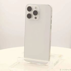 〔中古品〕 iPhone15 Pro Max 256GB ホワイトチタニウム MU6Q3J／A SIMフリー【269】