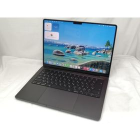【中古】Apple MacBook Pro 14インチ M3 Pro(CPU:11C/GPU:14C) 18GB/512GB スペースブラック MRX33J/A (14インチ,M3,2023)【戸塚】保証期間１ヶ月【ランクA】