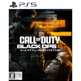 PS5ソフトCall of Duty: Black Ops 6(コール オブ デューティ:ブラックオプス 6) 日本マイクロソフト