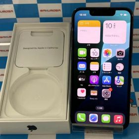 【中古】iPhone13 mini 128GB ミッドナイト MLJC3J/A SIMロック解除済 AU版S