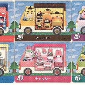 どうぶつの森 amiiboカード サンリオコラボ 全6種セット
