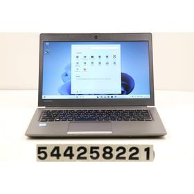 ノートパソコン 【ジャンク品】dynabook dynabook R63/DN Core i7 8550U 1.8GHz/8GB/256GB(SSD)/13.3W/FWXGA(1366x768)/Win11 AC欠品