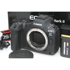【全額返金保証】【全額返金保証】極美品｜キヤノン EOS R5 Mark II ボディ CA01-R3260-2K3