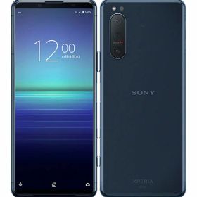 【中古】【安心保証】 Xperia 5 II SOG02[128GB] au ブルー