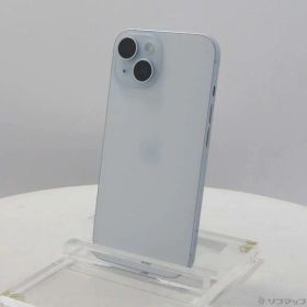 【中古】Apple(アップル) iPhone15 128GB ブルー 3M420J／A SIMフリー 【352-ud】