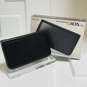 【動作品 良品】 Nintendo 3DS LL ブラック 本体+箱+説明書 ／ 24時間内発送 東京発送 厳重梱包