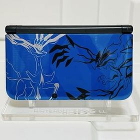 【動作品 良品】 Nintendo 3DS LL ポケットモンスター ゼルネアス・イベルタル ブルー 本体 ／ 24時間内発送 東京発送 厳重梱包