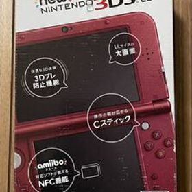 【動作確認済】 Newニンテンドー3DS LL メタリックレッド