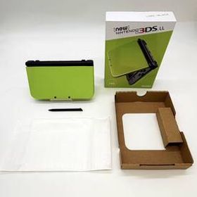任天堂 Newニンテンドー3DS LL ライム×ブラック [極美品]