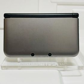 【動作品 良品】 Nintendo 3DS LL シルバー×ブラック 本体 ／ 24時間内発送 東京発送 厳重梱包
