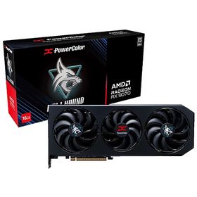 [14日間保証付き]グラフィックボード PowerColor Hellhound AMD Radeon RX 9070 16GB GDDR6 [RX9070 16G-L/OC] グラフィックボード