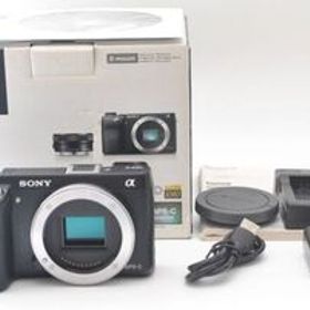 ショット数1,356回！ SONY（ソニー） ミラーレス一眼カメラ α NEX-6 ボディ ブラック ■ほぼ新品■