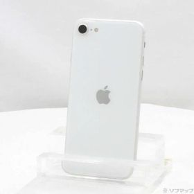 〔中古品〕 iPhone SE 第2世代 128GB ホワイト MXD12J／A SoftBank【344】