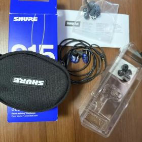 SHURE SE215 有線イヤホン 美品・試聴のみ