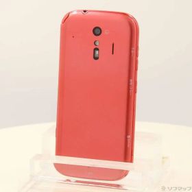 〔中古品〕 らくらくスマートフォン 32GB ピンク F-42A docomoロック解除SIMフリー【349】