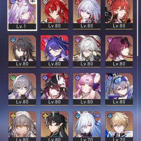 【ユーザー名未設定】キャストリス+餅 黄泉 カフカ アルジェンティ 飲月君 | 崩壊スターレイル(崩スタ)のアカウントデータ、RMTの販売・買取一覧