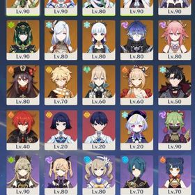 ニィロウ3凸＋八重神子２凸＋夜蘭フータオ１凸＋フリンズ・ネフェル等 | 原神のアカウントデータ、RMTの販売・買取一覧