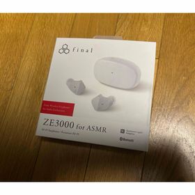 ファイナル(final)の【極美品】 final ZE3000 for ASMR ワイヤレスイヤフォン(ヘッドフォン/イヤフォン)