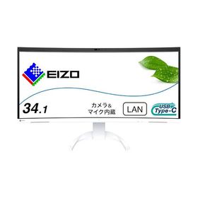 液晶ディスプレイ ナナオ（EIZO） FlexScan EV3450XC-WT [液晶ディスプレイ 34.1型/3440×1440/ホワイト]