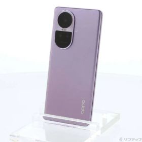 〔中古品〕 OPPO Reno10 Pro 5G 256GB グロッシーパープル A302OP Softbank SIMフリー【377】