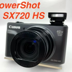 【美品】Canon PowerShot SX720 HS ブラック デジカメ