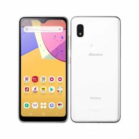 【SIMロック解除済】docomo Galaxy A21 SC-42A White SAMSUNG 当社3ヶ月間保証 中古 イオシス