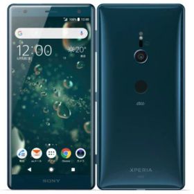 【SIMロック解除済】au Sony Xperia XZ2 SOV37 Deep Green SONY 当社3ヶ月間保証 中古 イオシス
