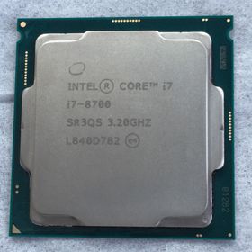 インテル(intel)のintel Core i7-8700/3.2GHz/LGA1151/SR3QS④(PCパーツ)