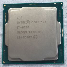 インテル(intel)のintel Core i7-8700/3.2GHz/LGA1151/SR3QS⑤(PCパーツ)