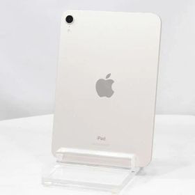 〔中古品〕 iPad mini 第6世代 64GB スターライト MK7P3J／A Wi-Fi【295】