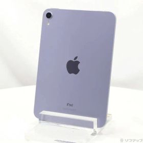 〔中古品〕 iPad mini 第6世代 64GB パープル MK7R3J／A Wi-Fi【258】