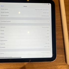 iPad mini (第6世代) 256GB Cellular ペシル付き