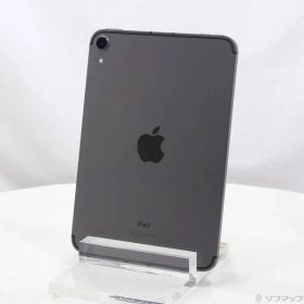〔中古品〕 iPad mini 第6世代 64GB スペースグレイ MK893J／A SIMフリー【349】