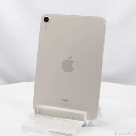 〔中古品〕 iPad mini 第6世代 256GB スターライト MK8H3J／A SIMフリー【196】