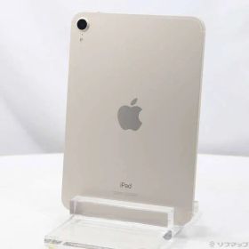 〔中古品〕 iPad mini 第6世代 64GB スターライト MK8C3J／A SIMフリー【305】