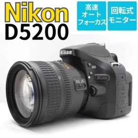 Nikon D5200 スマホ転送 バリアングル液晶 自撮り・動画OK