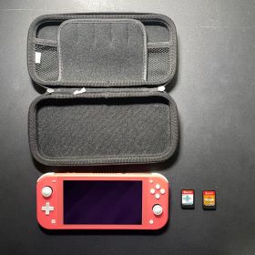 Nintendo Switch Lite ピンク ケース付き