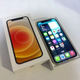 【中古•美品】iPhone12mini ホワイト 128GB 充電コード2本付き