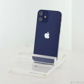 〔中古品〕 iPhone12 mini 128GB ブルー MGDP3J／A SIMフリー【258】