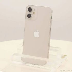 〔中古品〕 iPhone12 mini 128GB ホワイト MGDM3J／A SIMフリー【276】