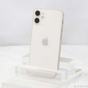 〔中古品〕 iPhone12 mini 64GB ホワイト MGA63J／A SIMフリー【198】