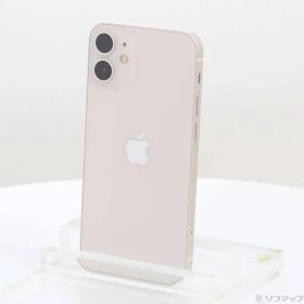 〔中古品〕 iPhone12 mini 64GB ホワイト MGA63J／A SIMフリー【262】