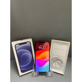 アップル(Apple)の超美品 国内版 SIMフリー iPhone12 64GB ミッドナイト色(スマートフォン本体)