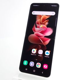 【SIMフリー】Galaxy Z Flip3 5G SCG12 クリーム 利用制限〇 au版