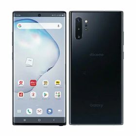 【SIMロック解除済】docomo Galaxy Note10+ (Plus) SC-01M Aura Black SAMSUNG 当社3ヶ月間保証 中古 イオシス