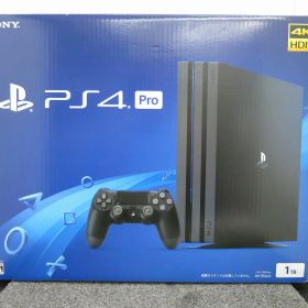 【全品ポイント10倍！要エントリー】ソニー SONY PlayStation 4 Pro 1.0TB CUH-7000B B01 ジェットブラック 【中古】