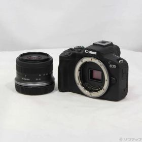 〔中古品〕 EOS R50 RF-S18-45 IS STM レンズキット ブラック【198】