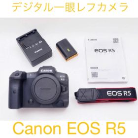 保証残有 Canon EOS R5 、付属品完備ミラーレス一眼レフカメラ