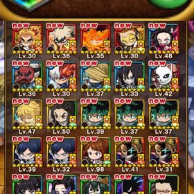 ✨ヒロアカコラボガチャコンプリート+鬼滅の刃コラボガチャ第一弾コンプリート✨虹結晶400個 即購入✅ | ポコダン(ポコロンダンジョンズ)のアカウントデータ、RMTの販売・買取一覧